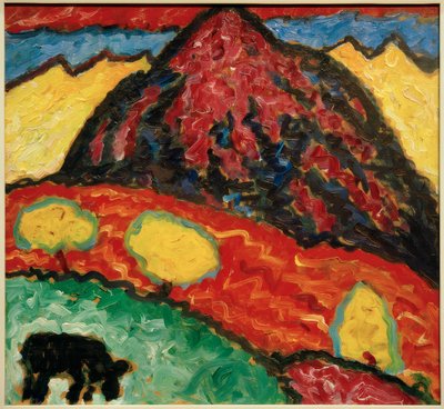 Landscape with Cow by Alexej von Jawlensky